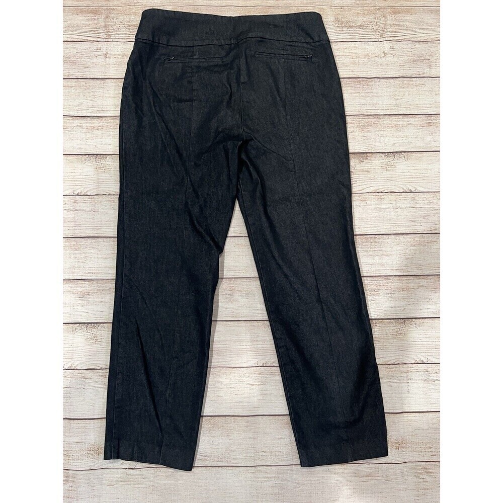 Lord & Taylor black pull on Stretch jeans size 10 - Picture 3 of 6